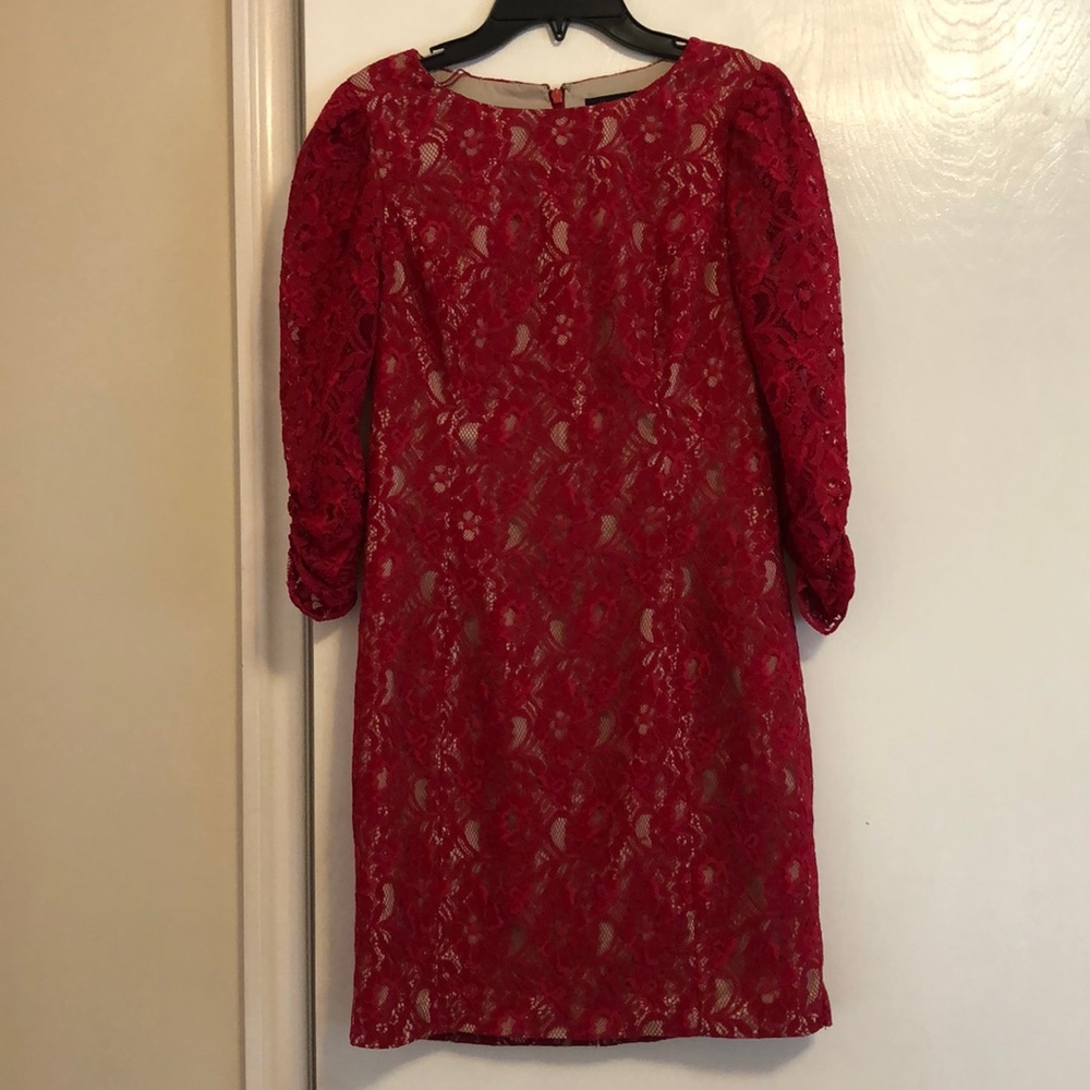 Red dress